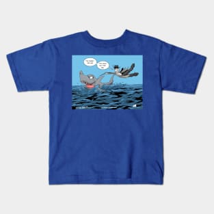 Little Ian Going Fishing! Kids T-Shirt